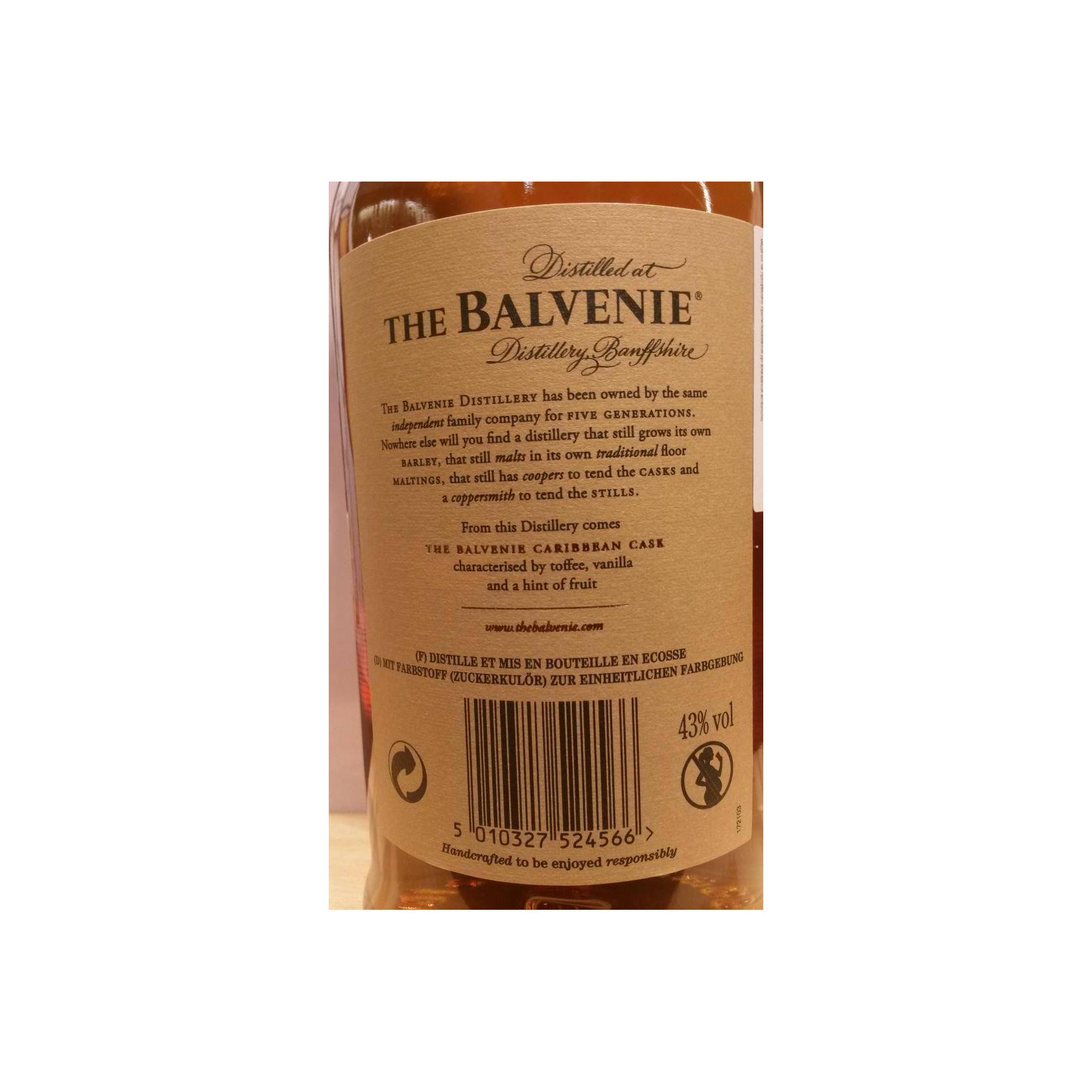 The Balvenie 14 Years Single Malt Whisky 3