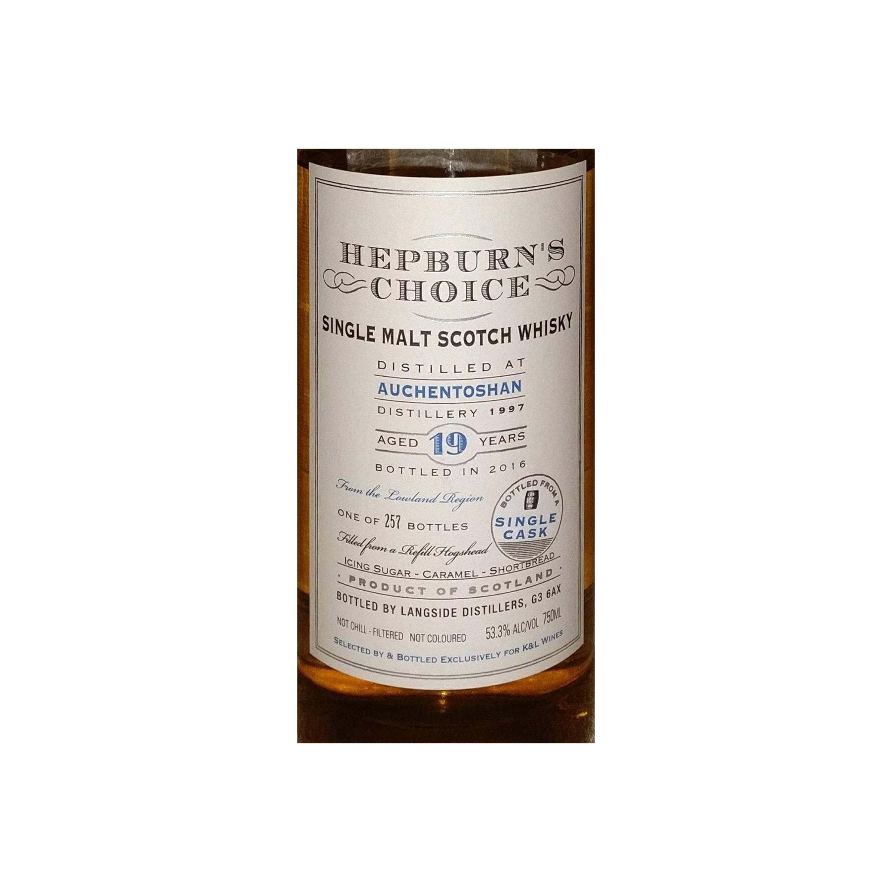Auchentoshan 1997 19 Years Single Malt Whisky