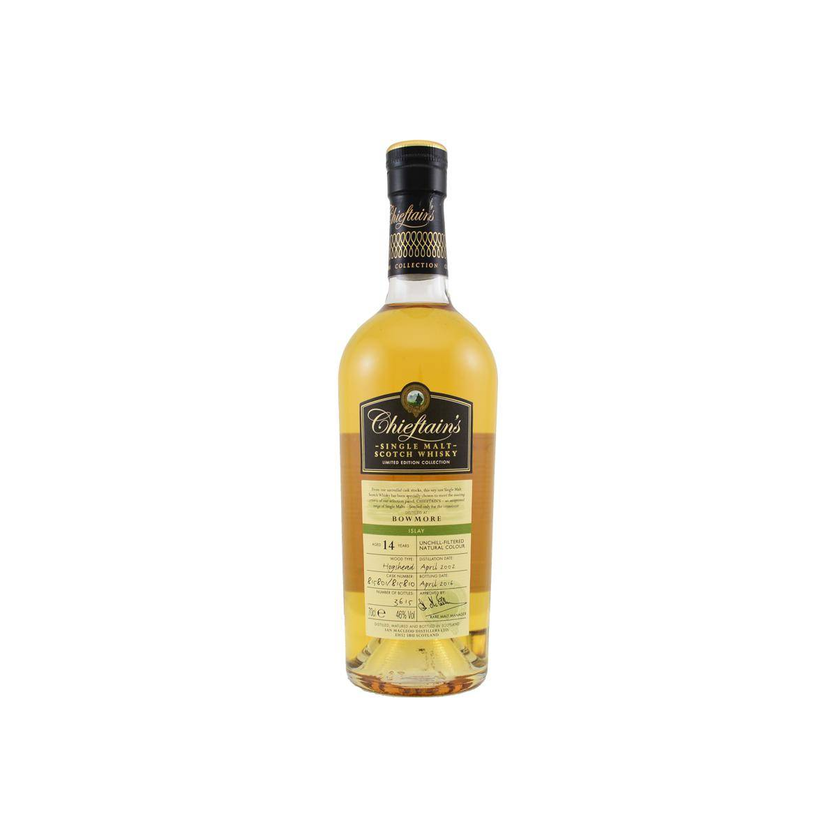 Bowmore 2002 14 Years Single Malt Whisky