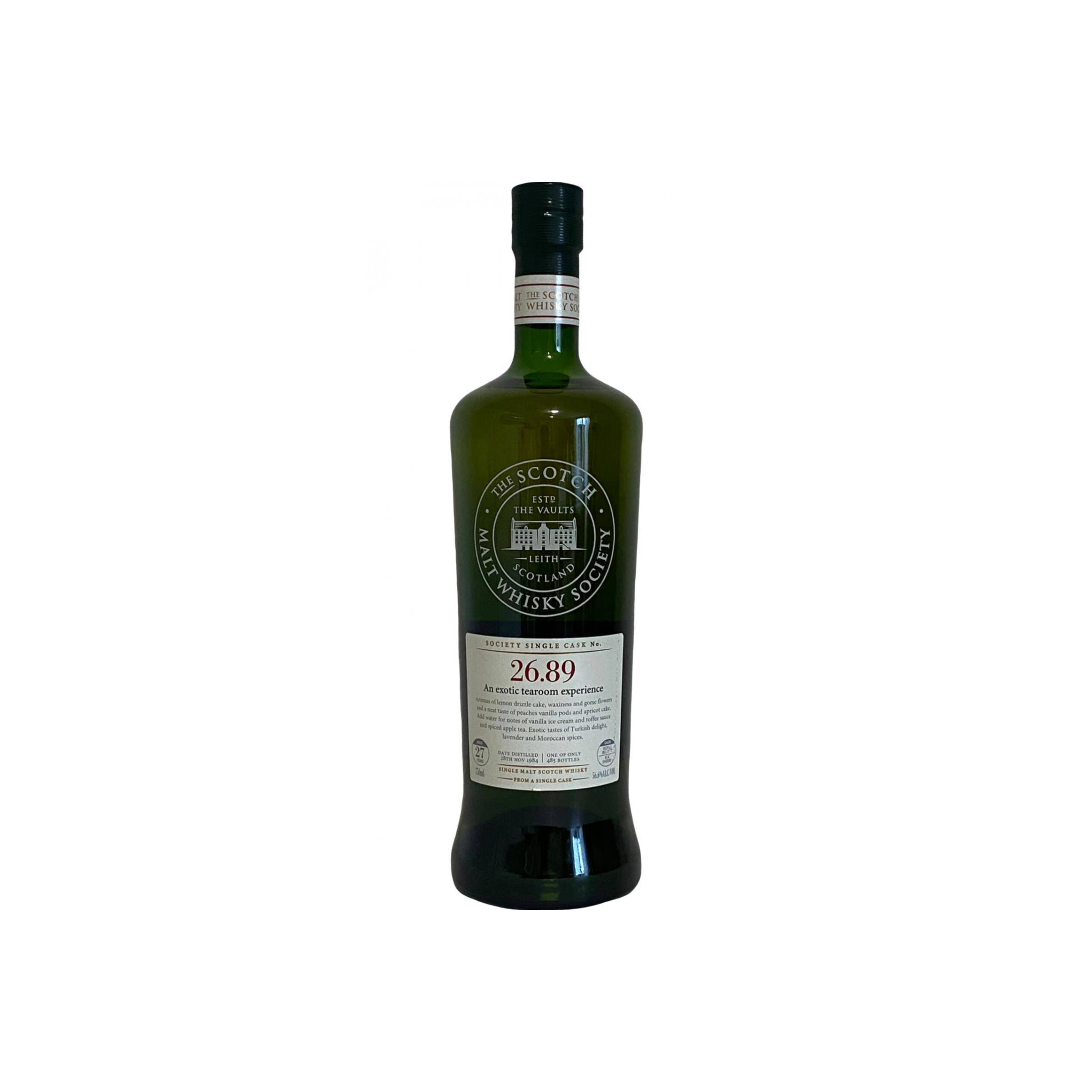 The Scotch Malt Whisky Society 1984 27 Years Single Malt Whisky