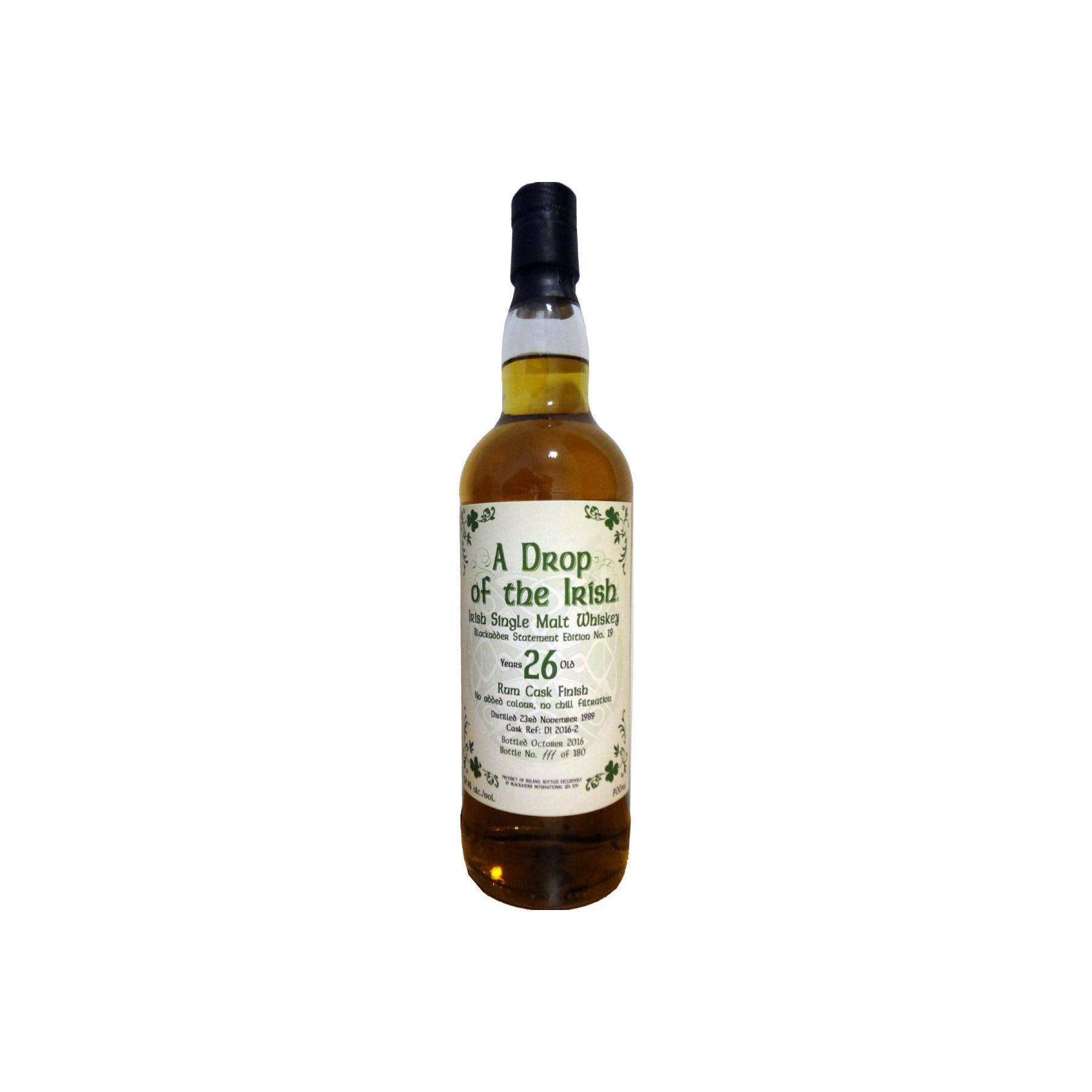 Blackadder 1989 26 Years Single Malt Whisky