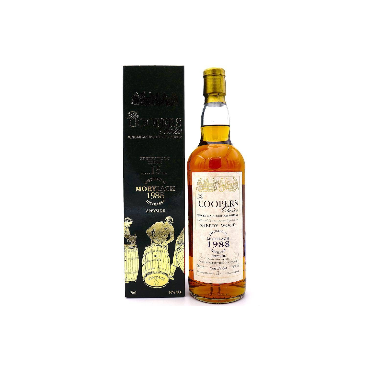 Mortlach The Cooper's Choice 1988 15 Years Single Malt Whisky 2