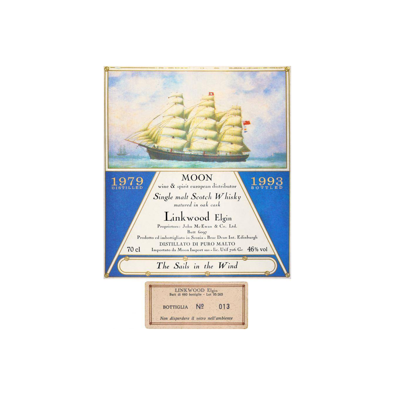 Linkwood 1979 14 Years Single Malt Whisky 3