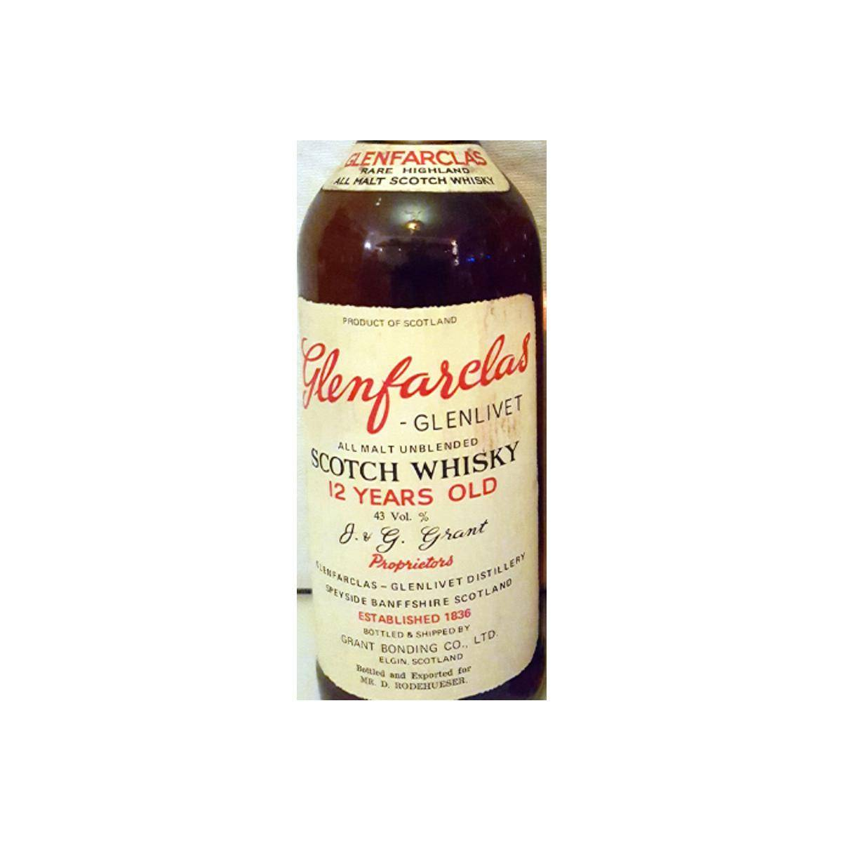 Glenfarclas 12 Years Single Malt Whisky