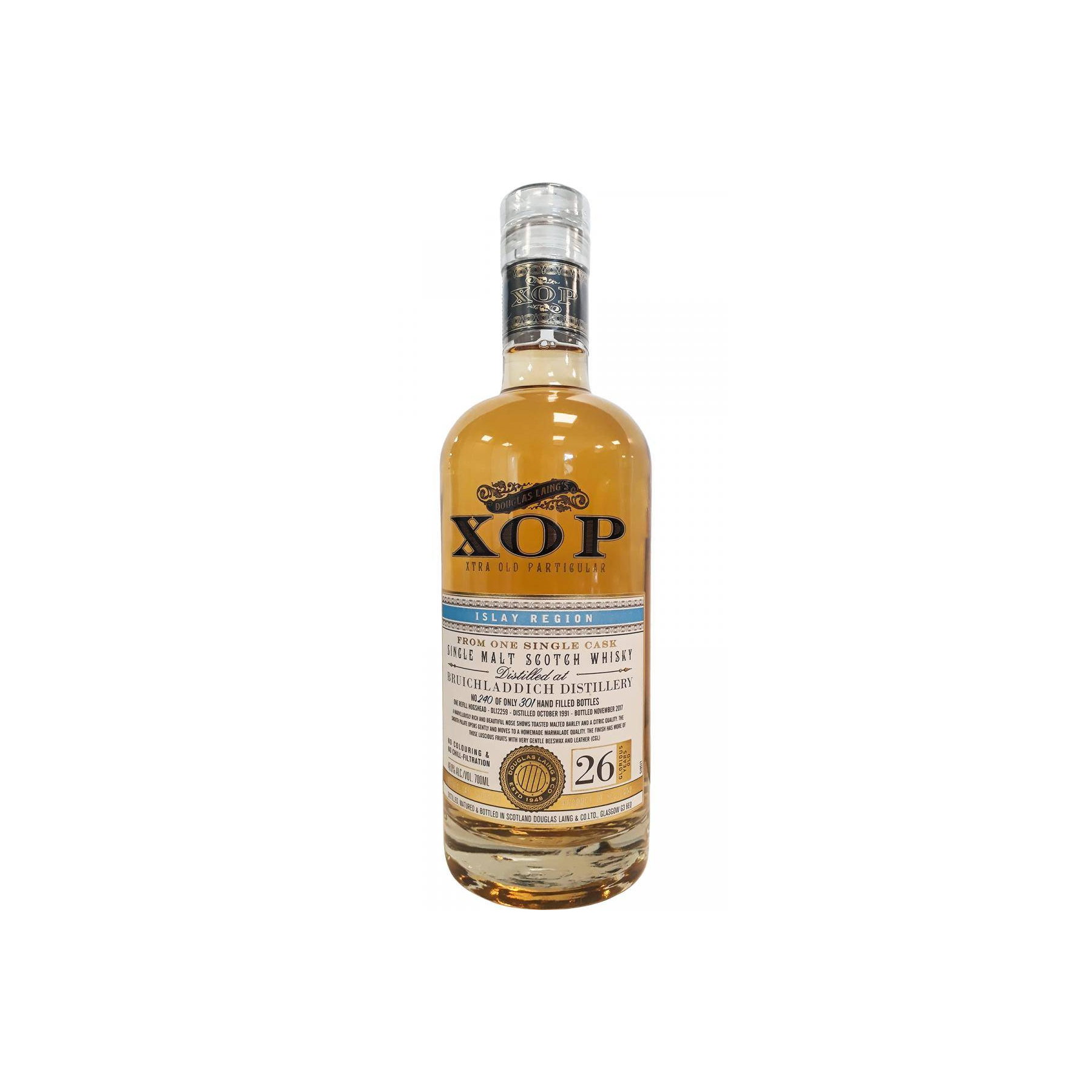Bruichladdich 1991 26 Years Single Malt Whisky