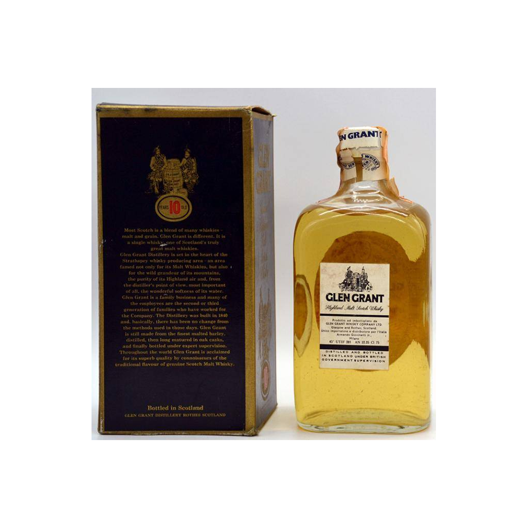 Glen Grant 10 Years Single Malt Whisky 3