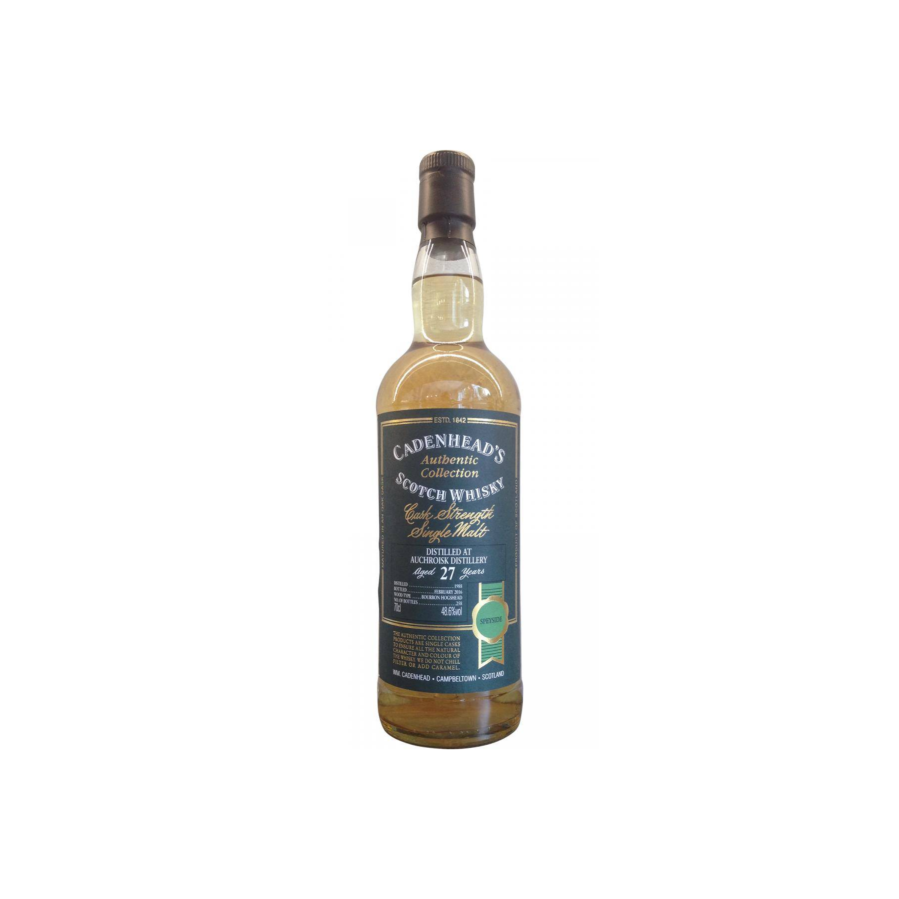 Auchroisk Authentic Collection 1988 27 Years Single Malt Whisky