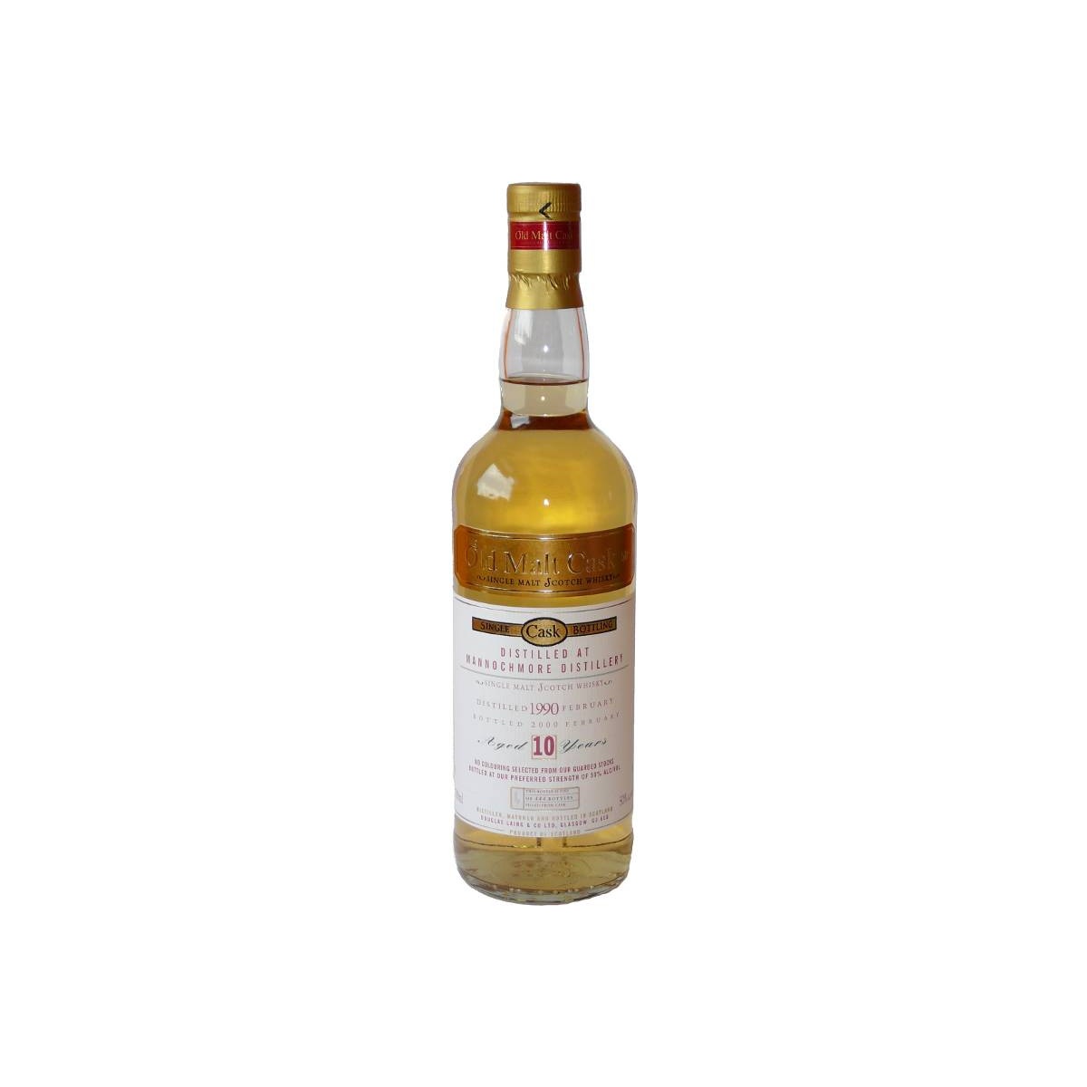 Mannochmore Old Malt Cask 1990 10 Years Single Malt Whisky
