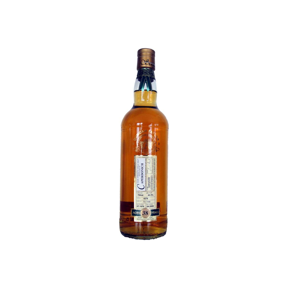 Caperdonich Rare Auld 1970 38 Years Single Malt Whisky
