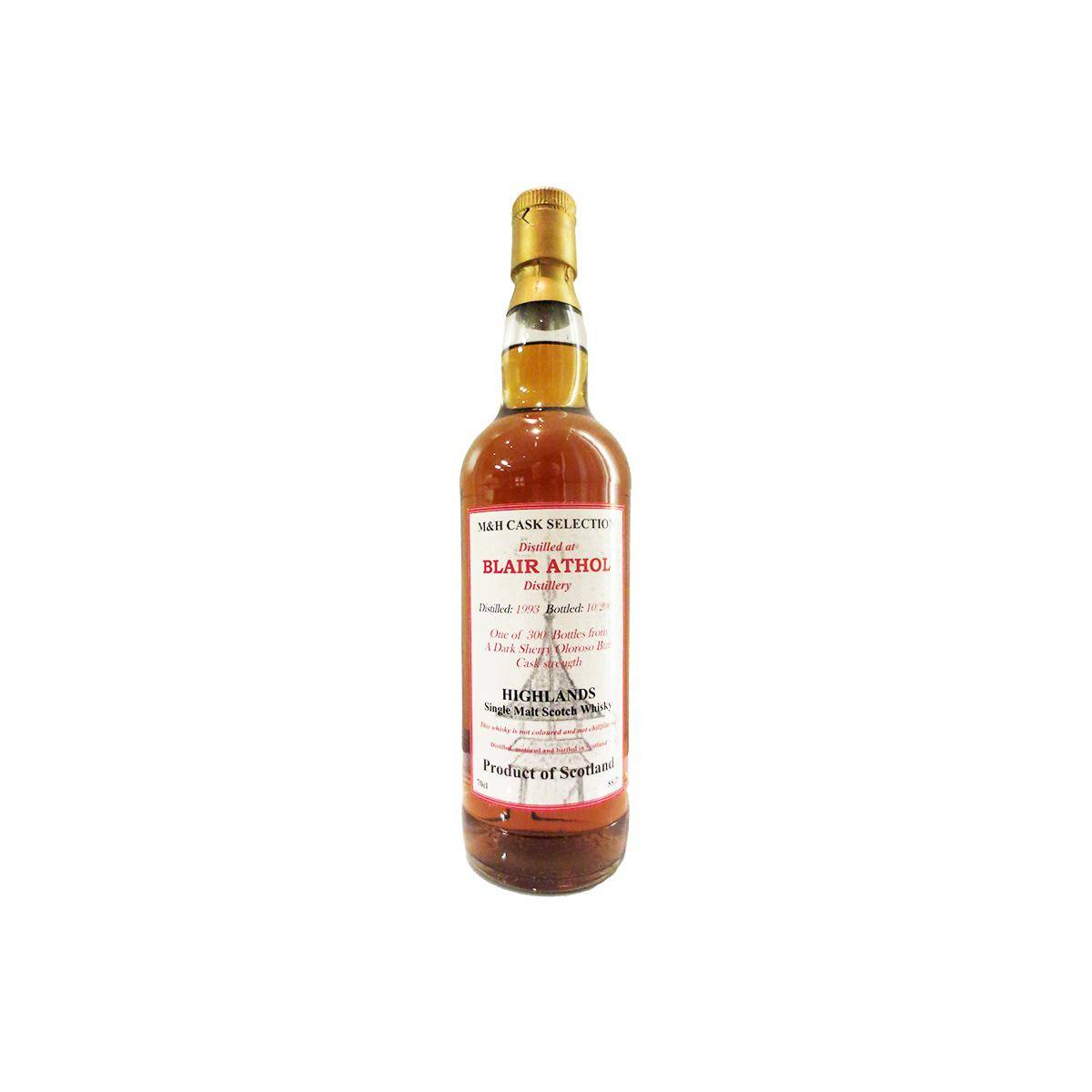 Blair Athol 1993 12 Years Single Malt Whisky