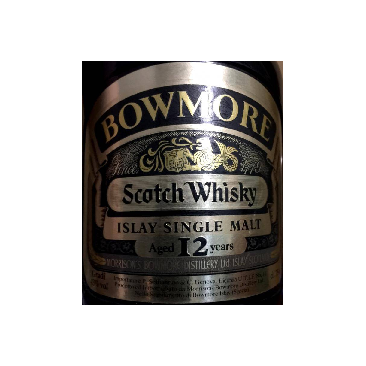 Bowmore 12 Years Single Malt Whisky 2
