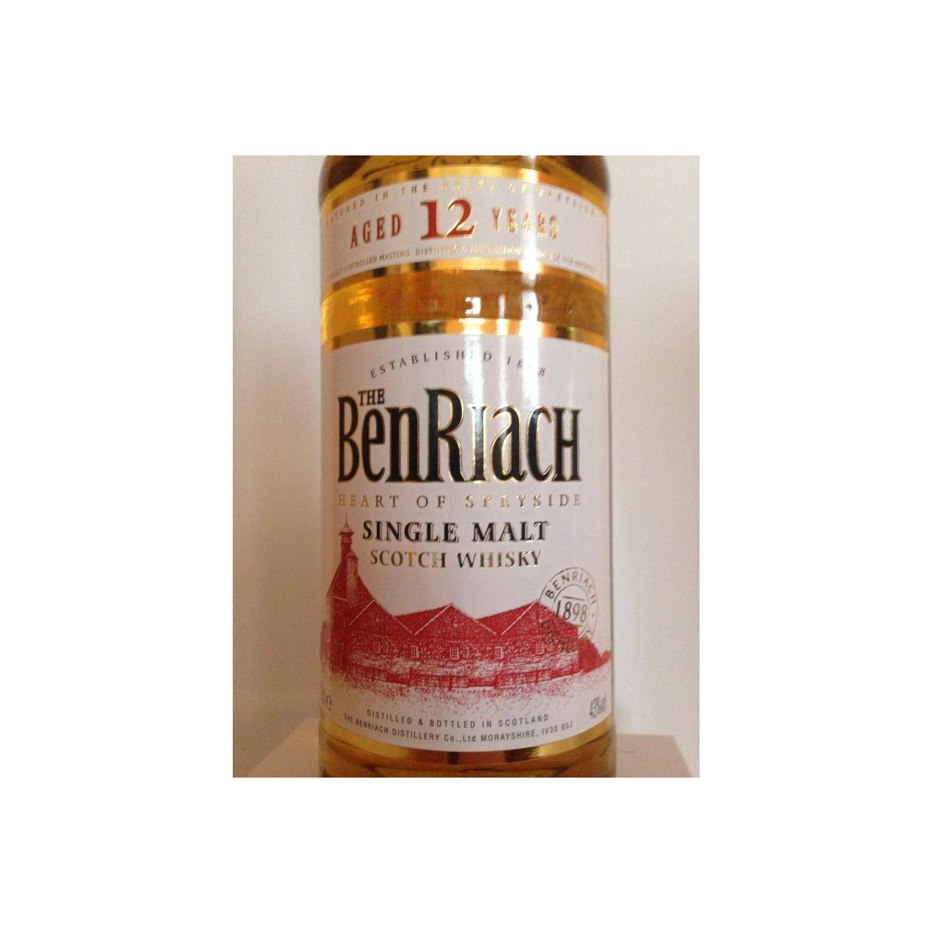BenRiach 12 Years Single Malt Whisky 2