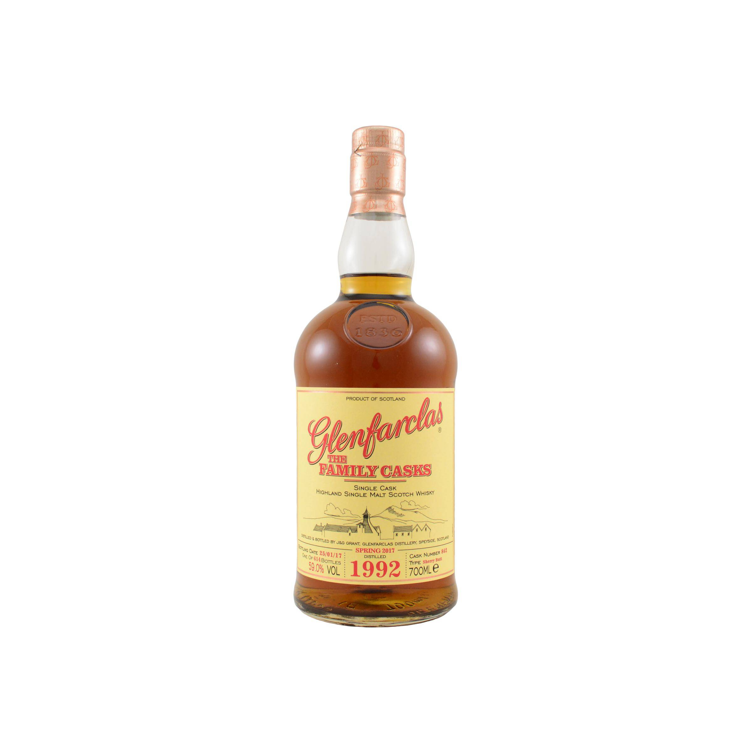 Glenfarclas 1992 24 Years Single Malt Whisky