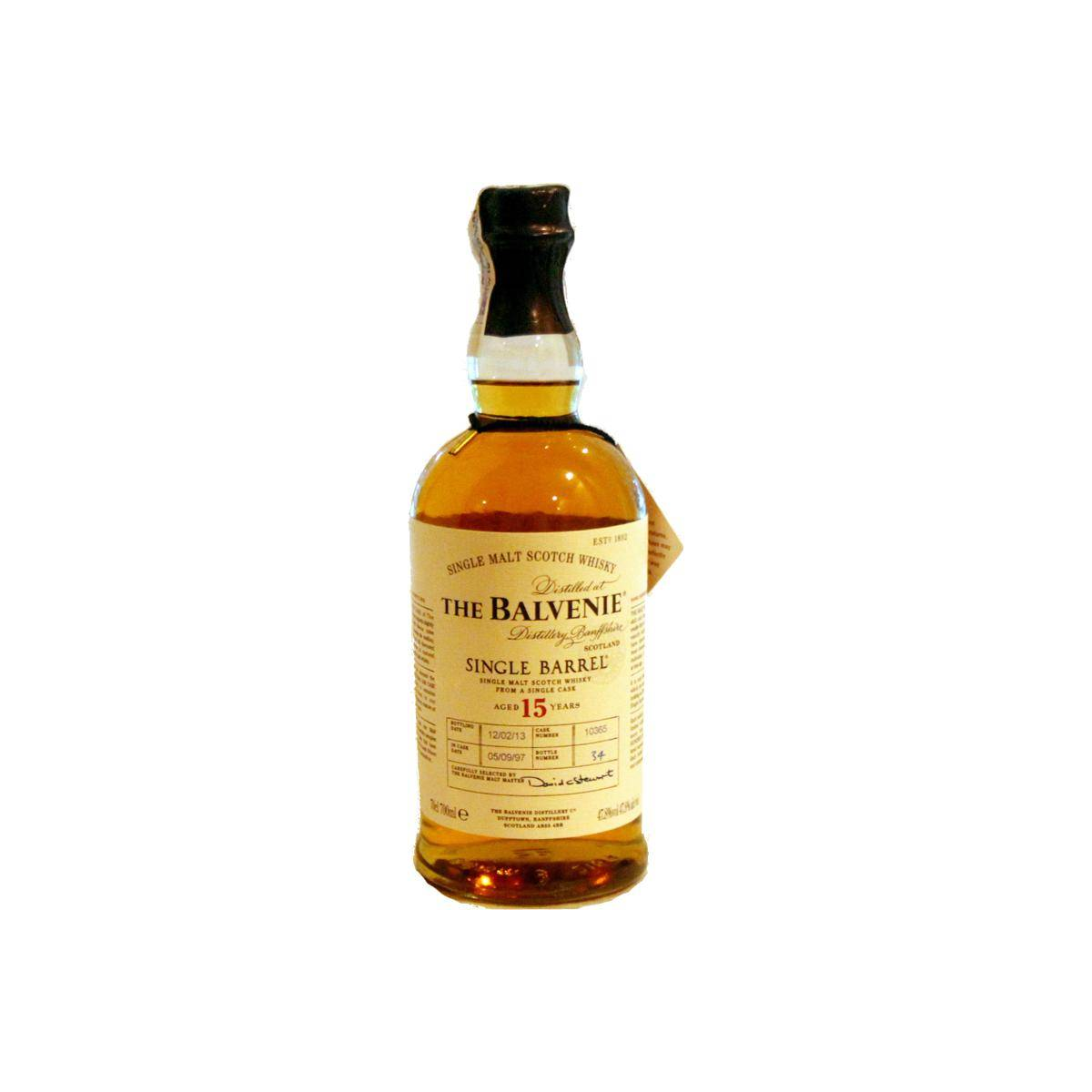 The Balvenie Single Cask 1997 15 Years Single Malt Whisky