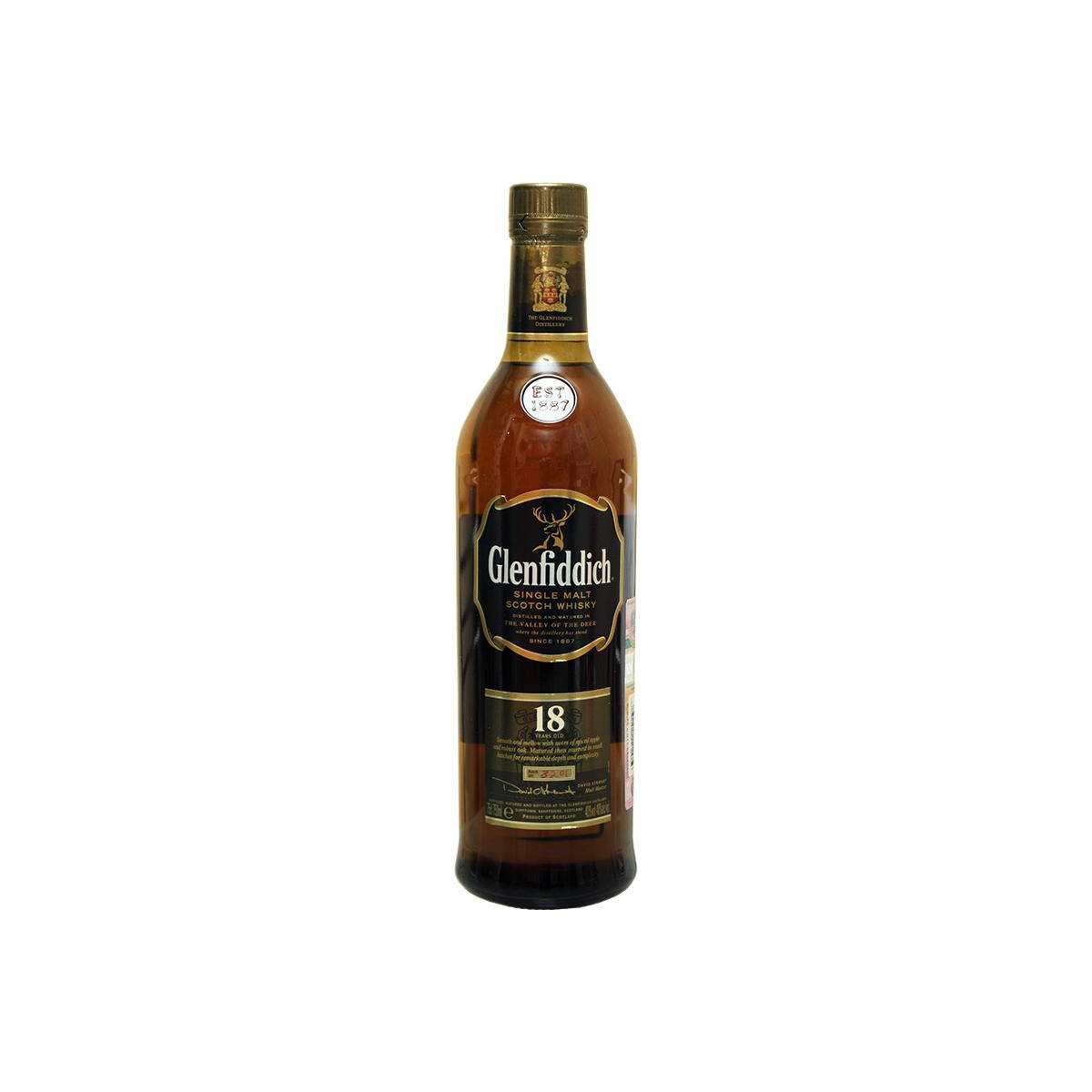 Glenfiddich 18 Years Single Malt Whisky