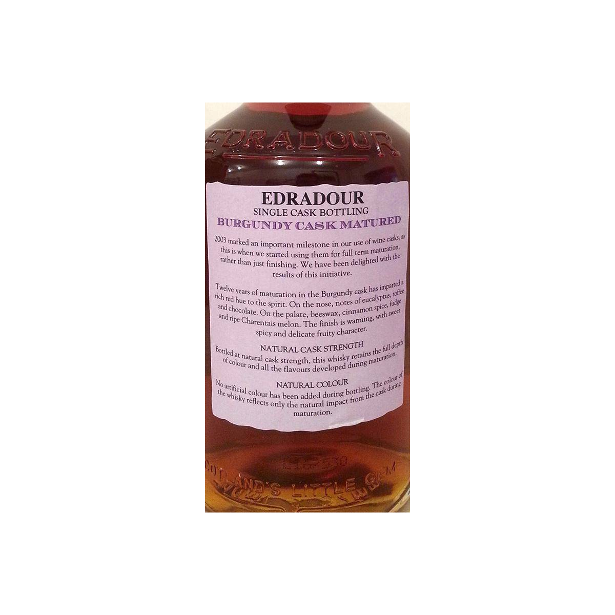 Edradour 2003 12 Years Single Malt Whisky 2