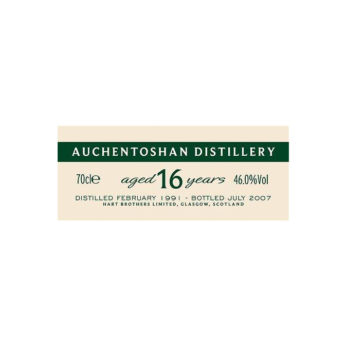 Auchentoshan Finest Collection 1991 16 Years Single Malt Whisky