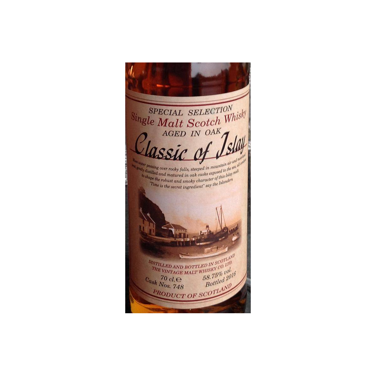 Classic of Islay Vintage 2016 JW