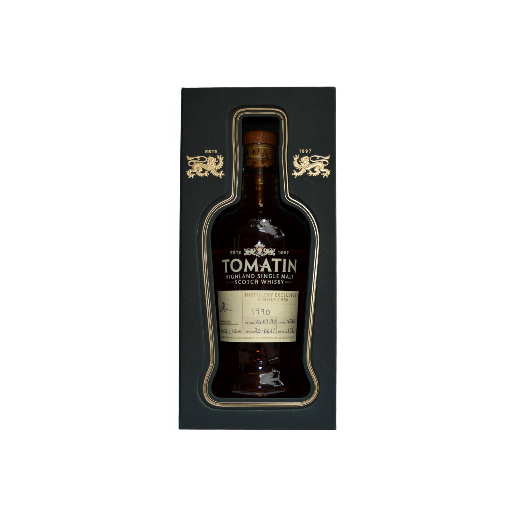 Tomatin 1990 26 Years Single Malt Whisky 2