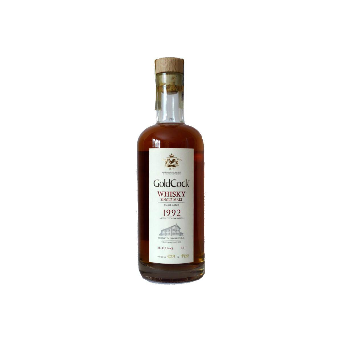 Gold Cock Small Batch 1992 23 Years Single Malt Whisky