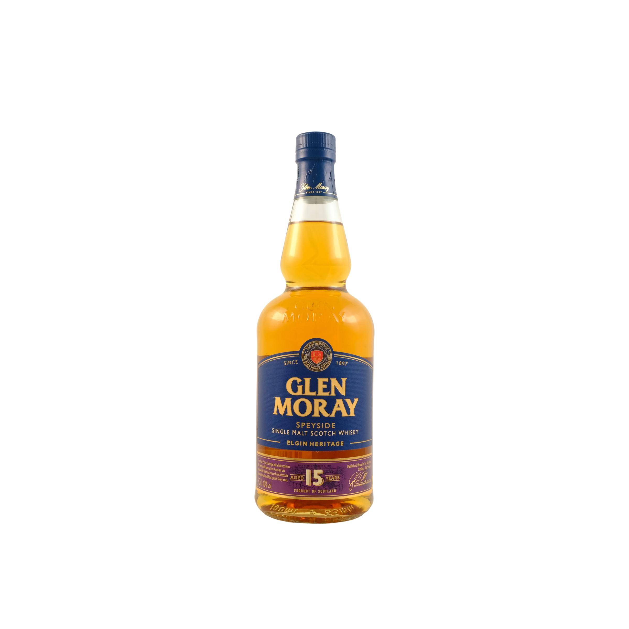 Glen Moray 15 Years Single Malt Whisky