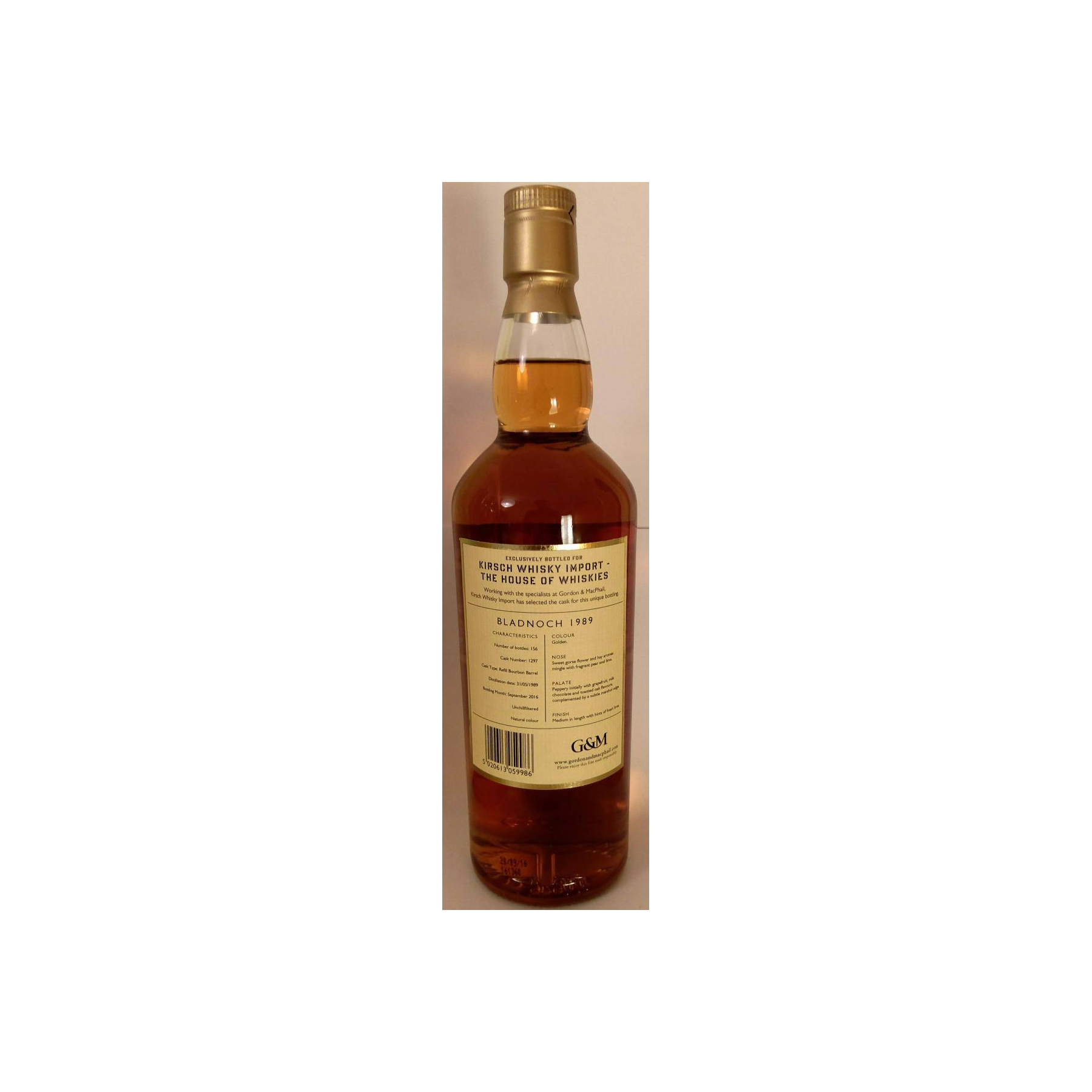 Bladnoch Reserve 1989 27 Years Single Malt Whisky 2