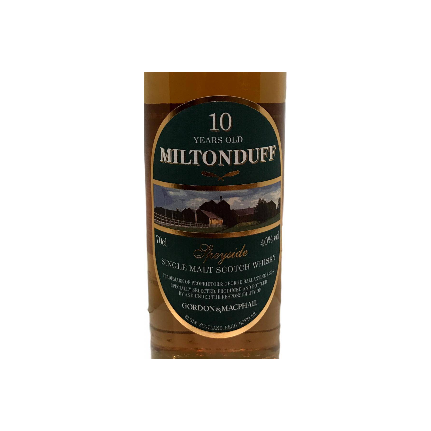 Miltonduff Licensed Bottling 10 Years Single Malt Whisky 2