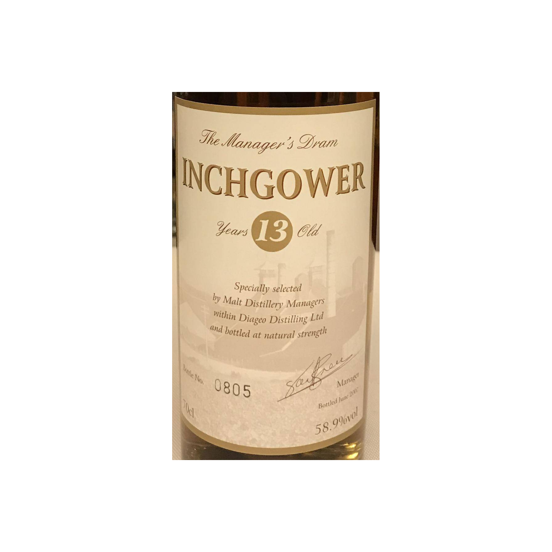 Inchgower 13 Years Single Malt Whisky 2