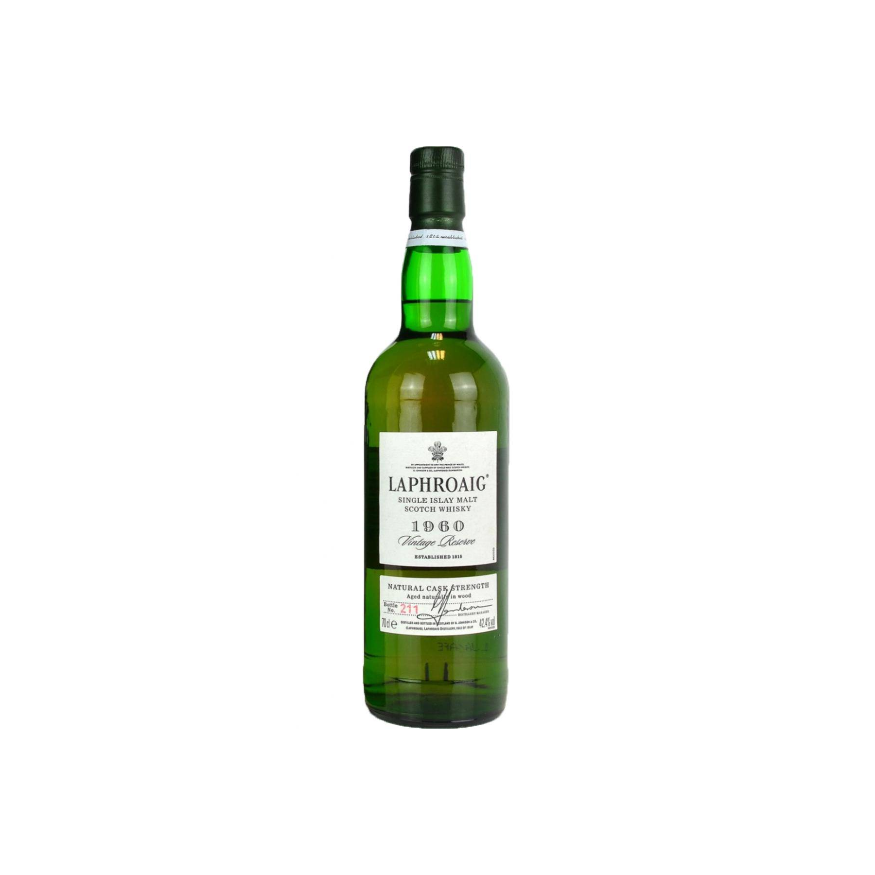 Laphroaig 1960 40 Years Single Malt Whisky
