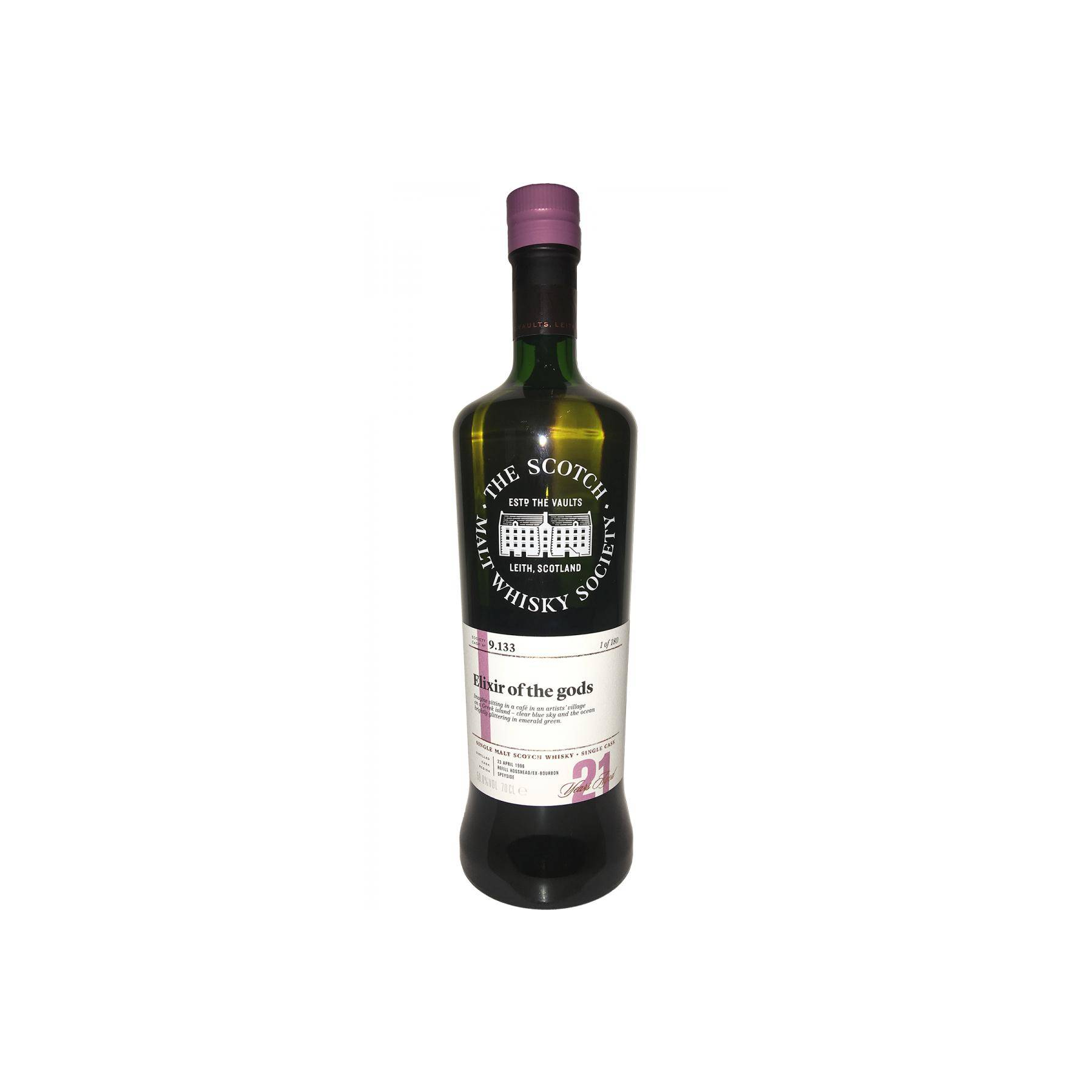 The Scotch Malt Whisky Society 1996 21 Years Single Malt Whisky