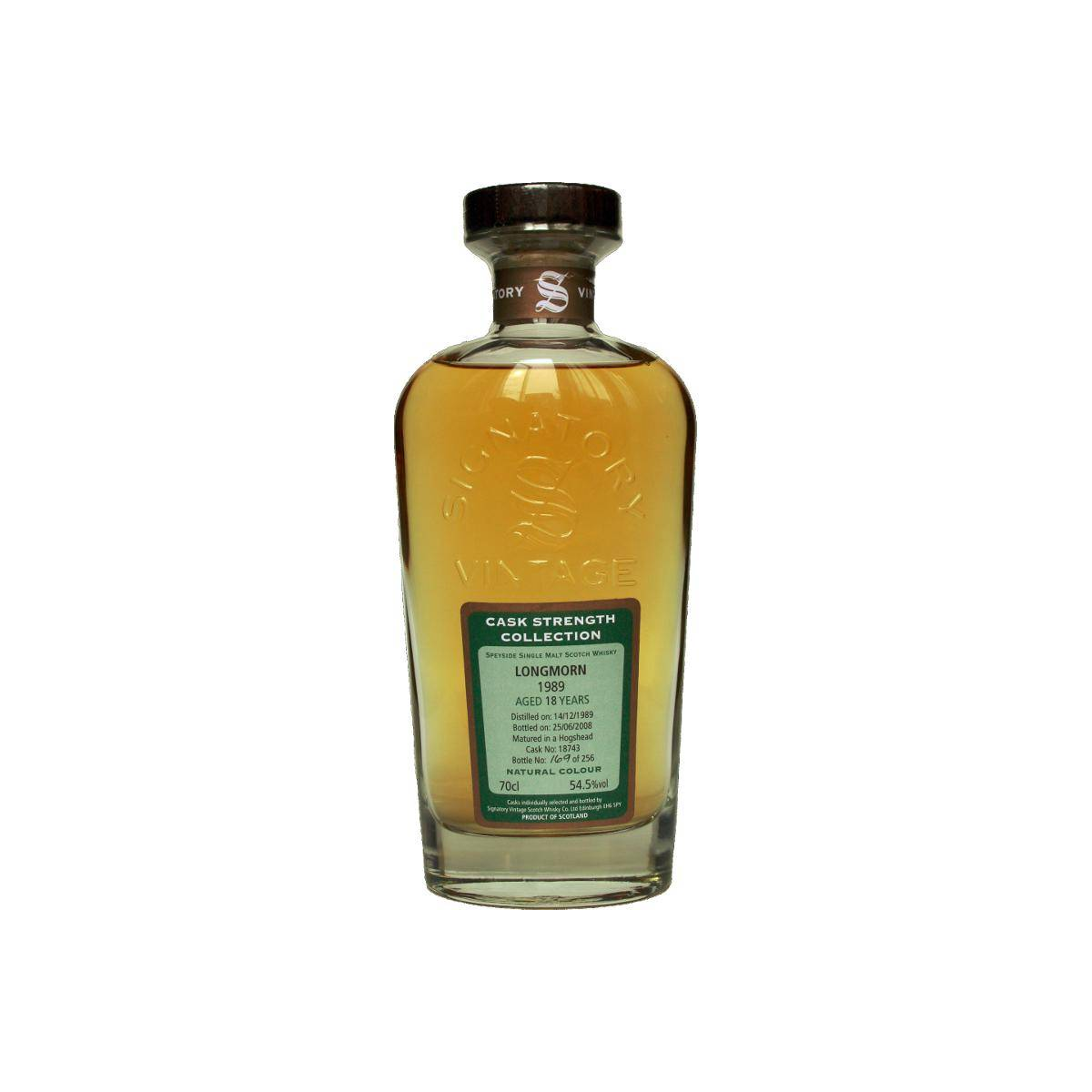 Longmorn Cask Strength Collection 1989 15 Years Single Malt Whisky