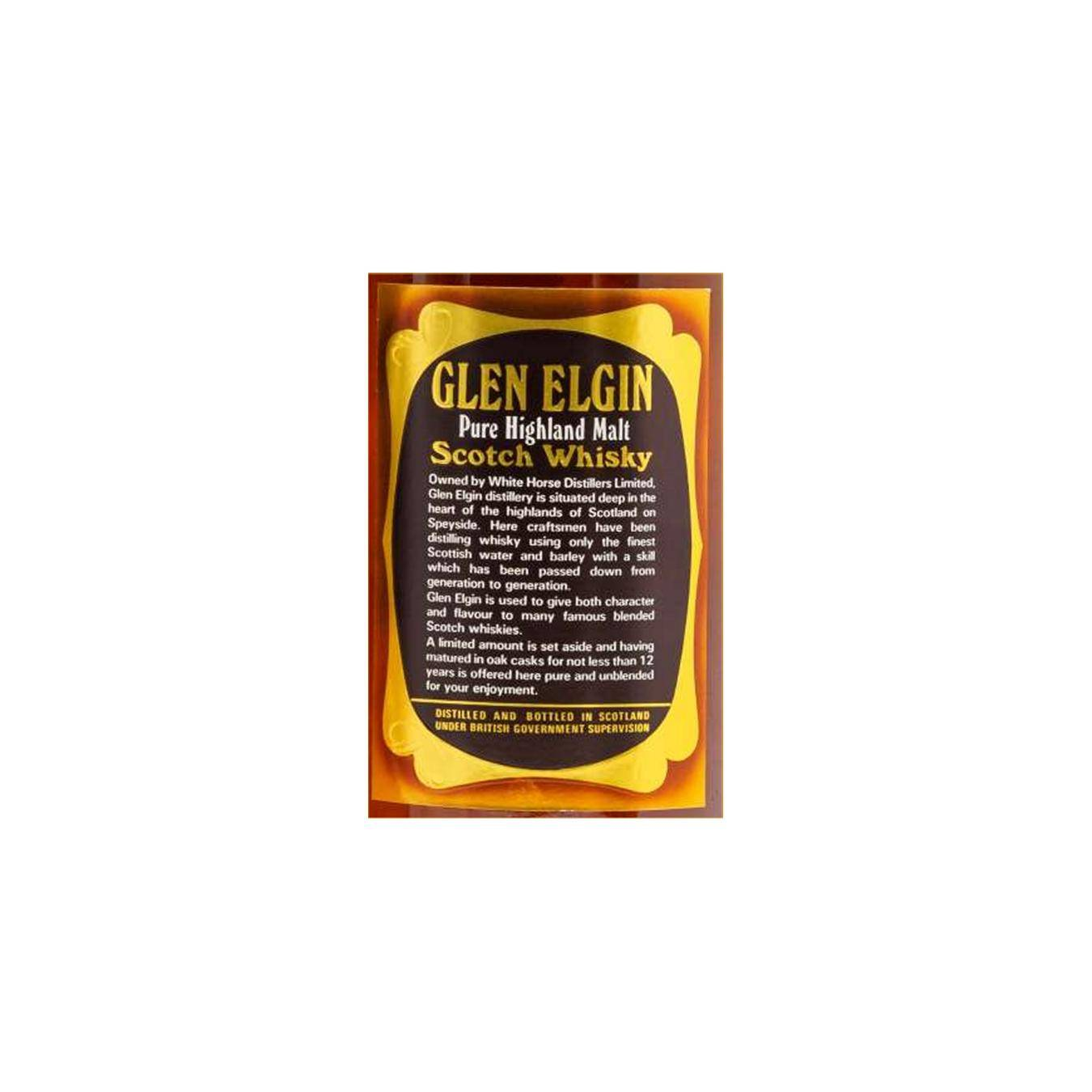 Glen Elgin 12 Years Single Malt Whisky 3