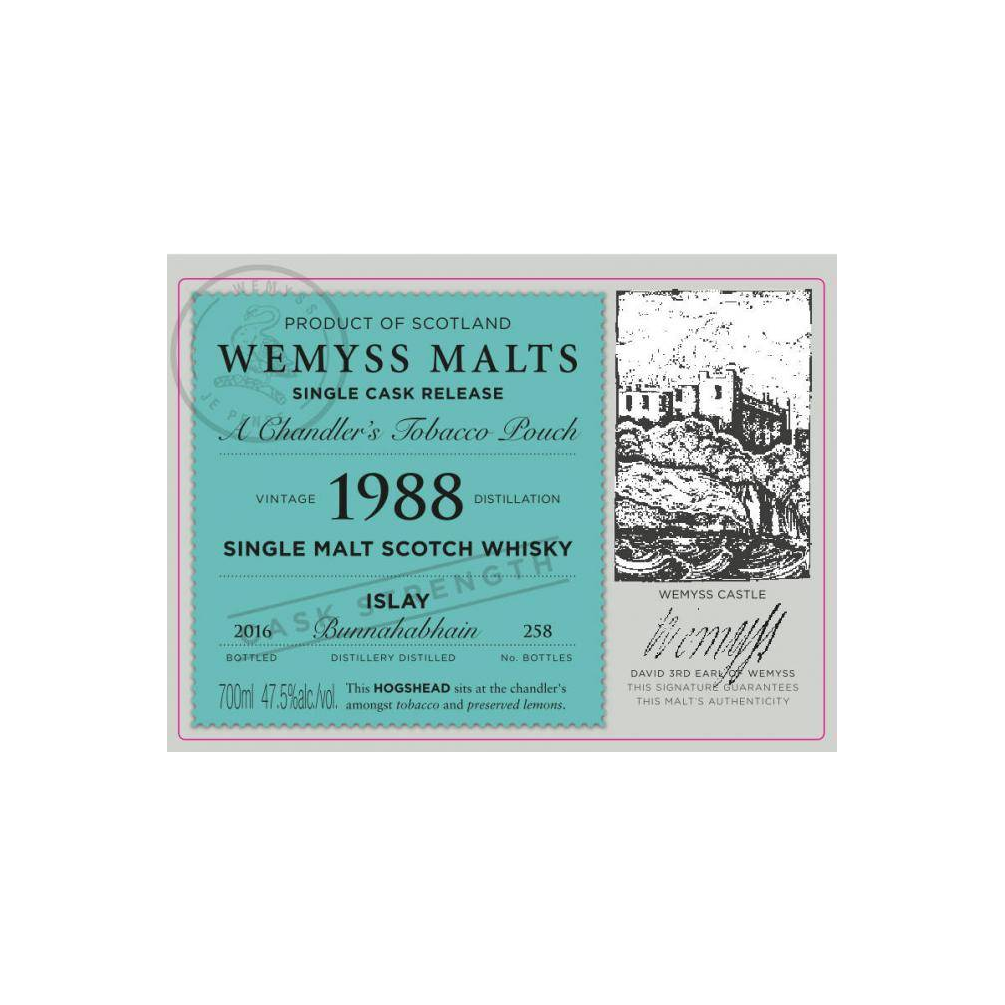 Bunnahabhain 1988 28 Years Single Malt Whisky 2