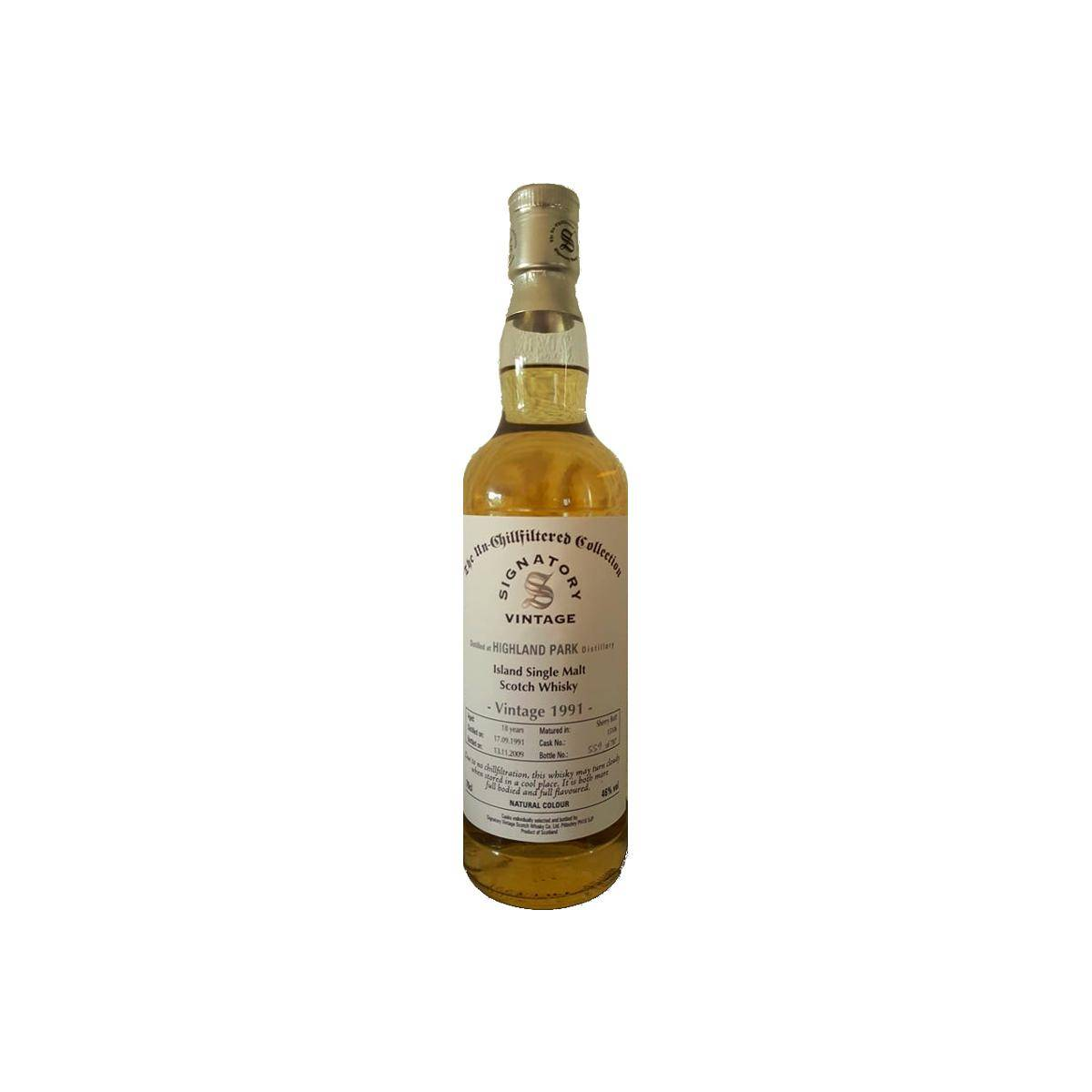 Highland Park The Un-Chillfiltered Collection 1991 18 Years Single Malt Whisky
