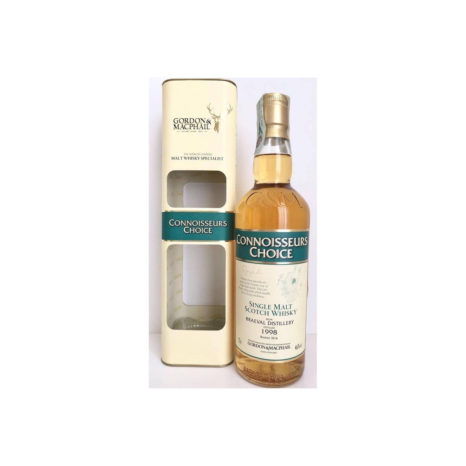 Braeval Connoisseurs Choice 1998 18 Years Single Malt Whisky 3