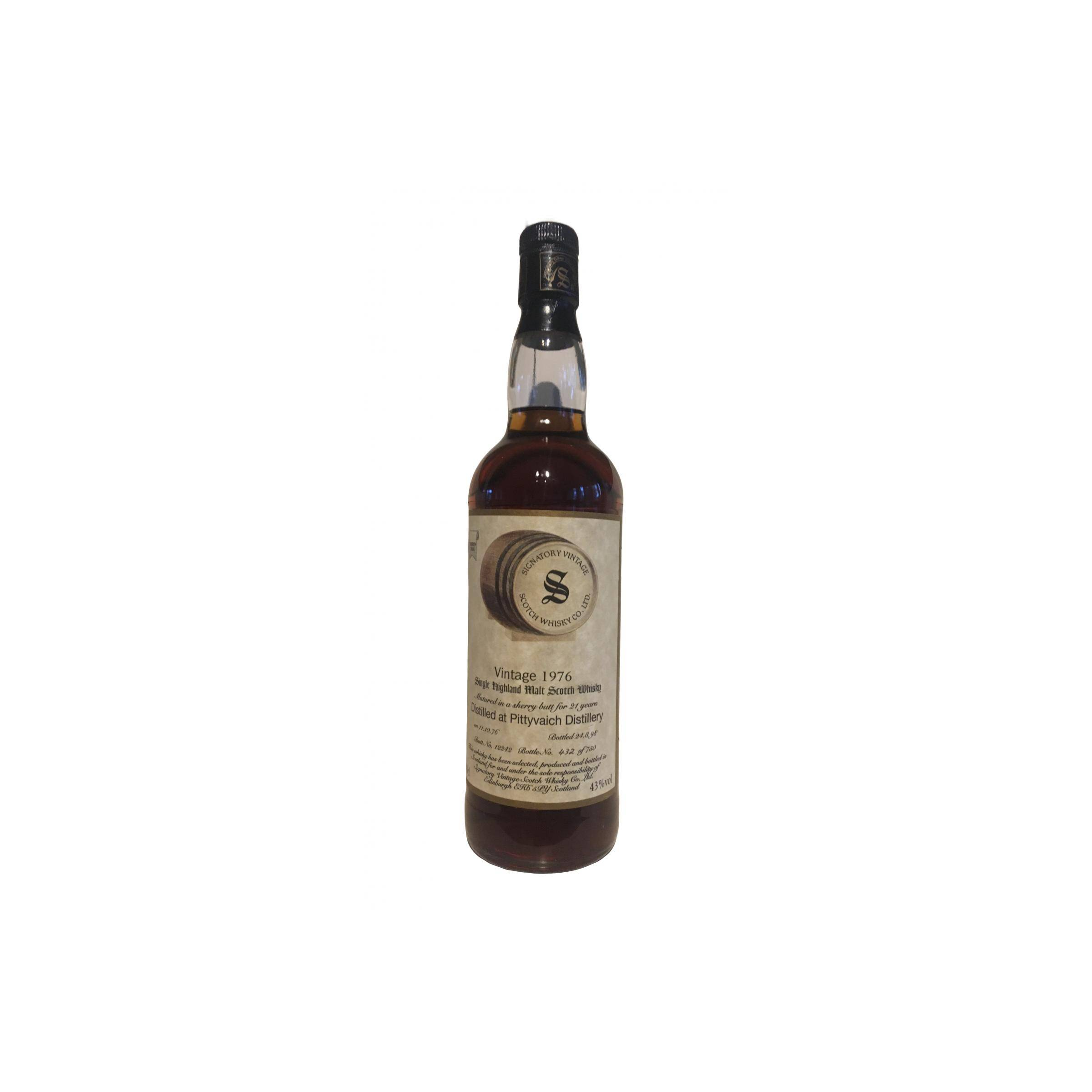 Pittyvaich Vintage Collection 1976 21 Years Single Malt Whisky