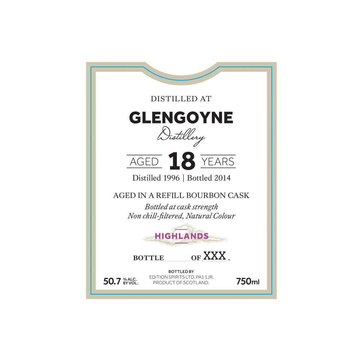 Glengoyne The First Editions 1996 18 Years Single Malt Whisky 2