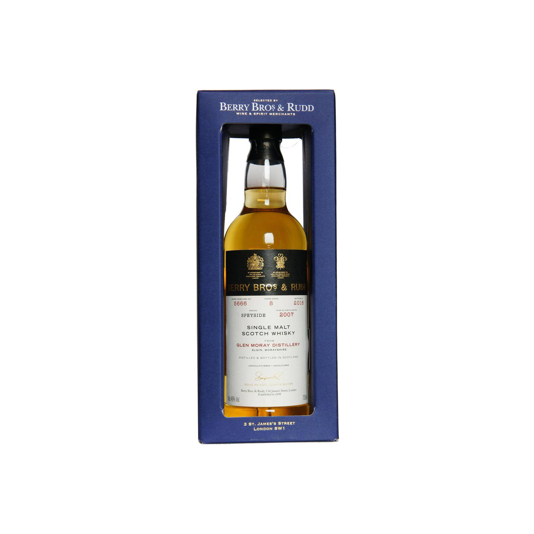 Glen Moray 2007 8 Years Single Malt Whisky 3