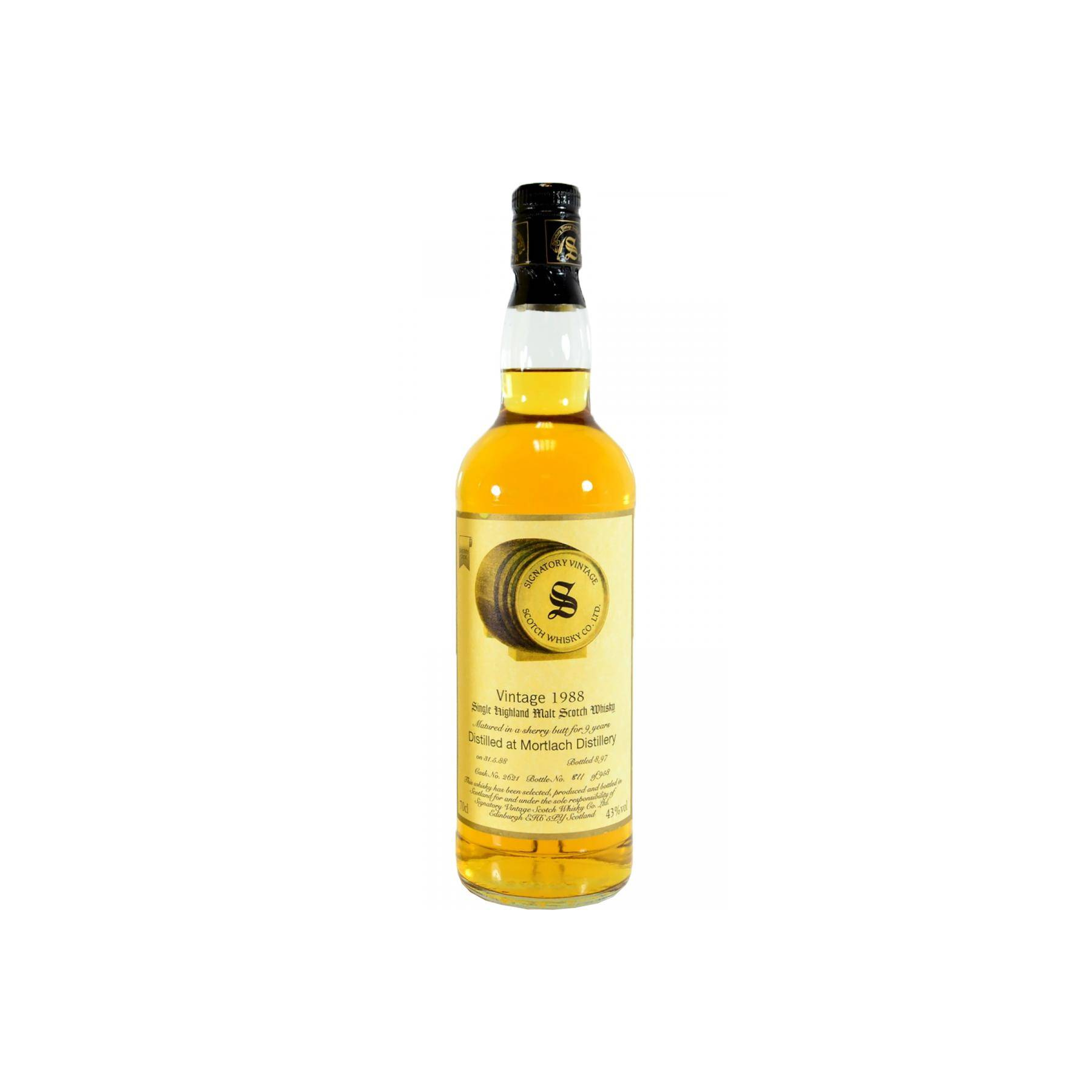 Mortlach Vintage Collection 1988 9 Years Single Malt Whisky