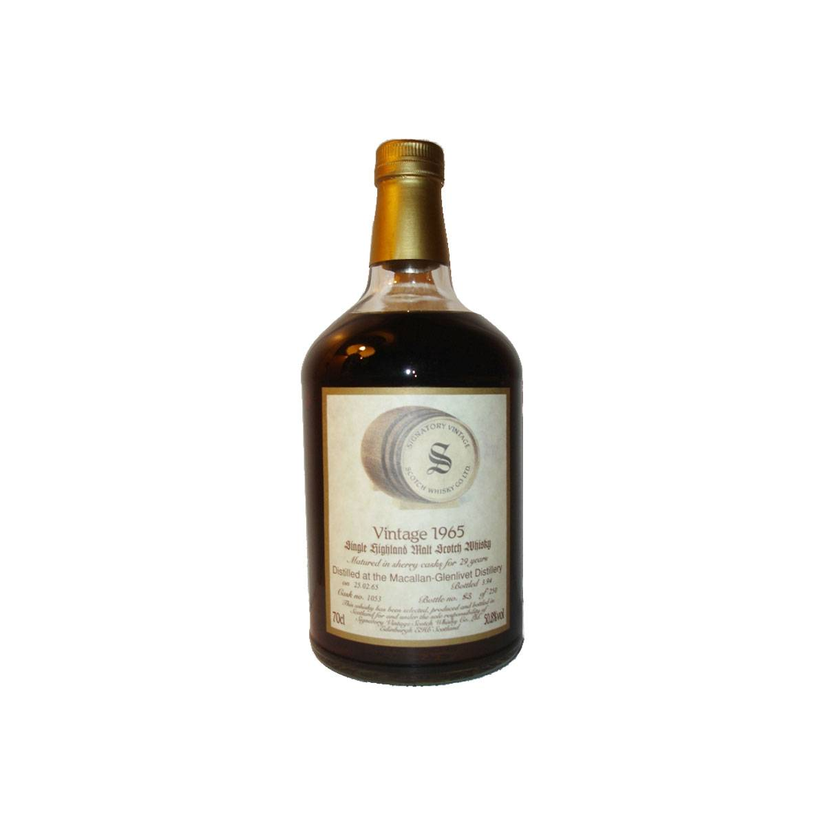 The Macallan Vintage Collection - Dumpy 1965 29 Years Single Malt Whisky 2
