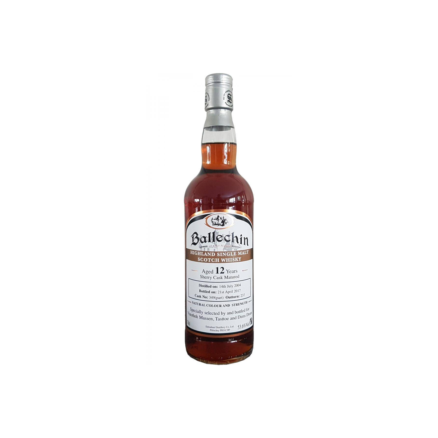 Edradour The Un-Chillfiltered Collection 2004 12 Years Single Malt Whisky