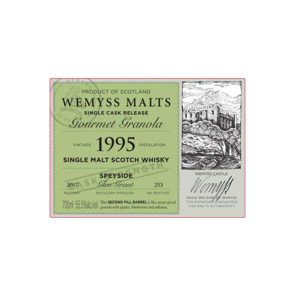 Glen Grant 1995 22 Years Single Malt Whisky 2