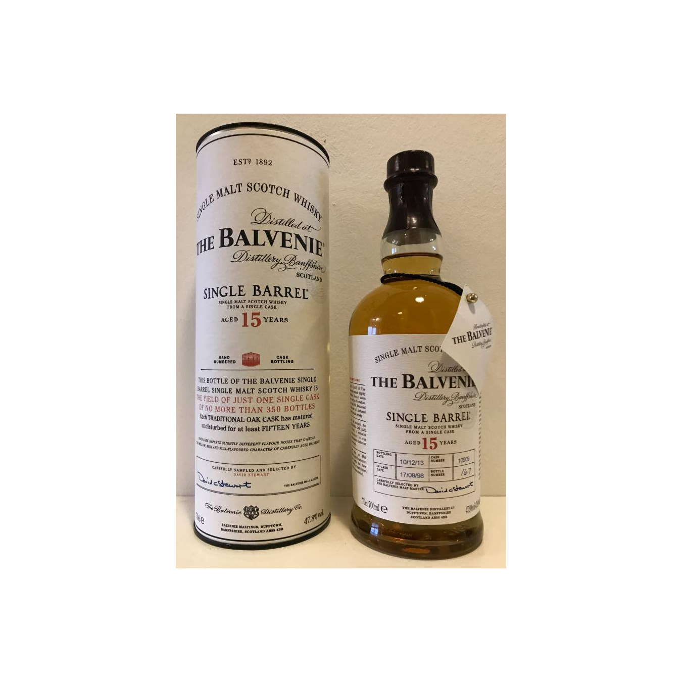 The Balvenie Single Cask 1998 15 Years Single Malt Whisky 2