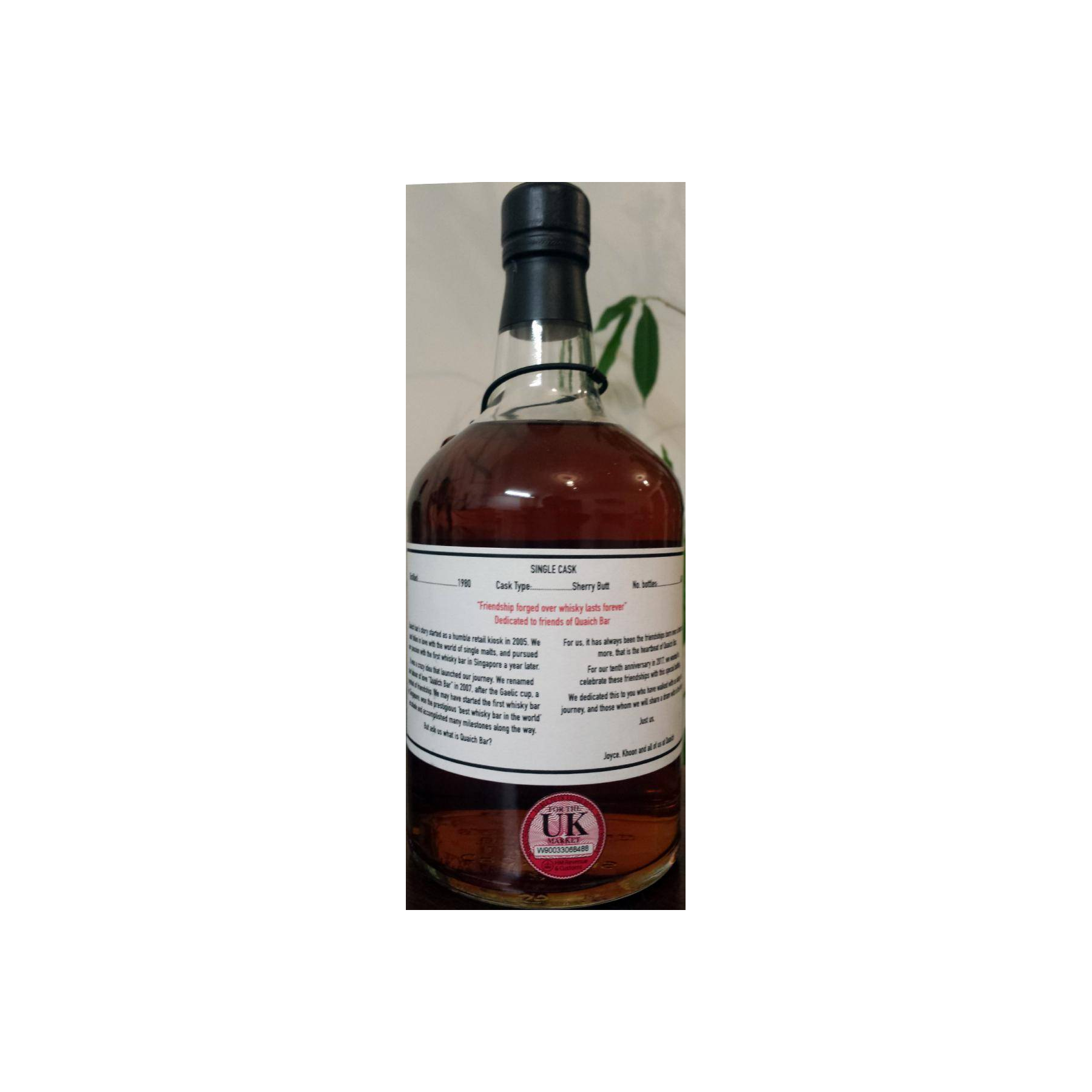 Cadenhead 1980 37 Years Blended Whisky 2
