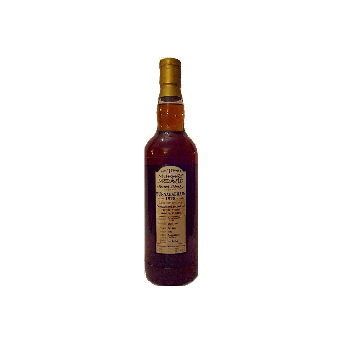 Bunnahabhain 1978 30 Years Single Malt Whisky