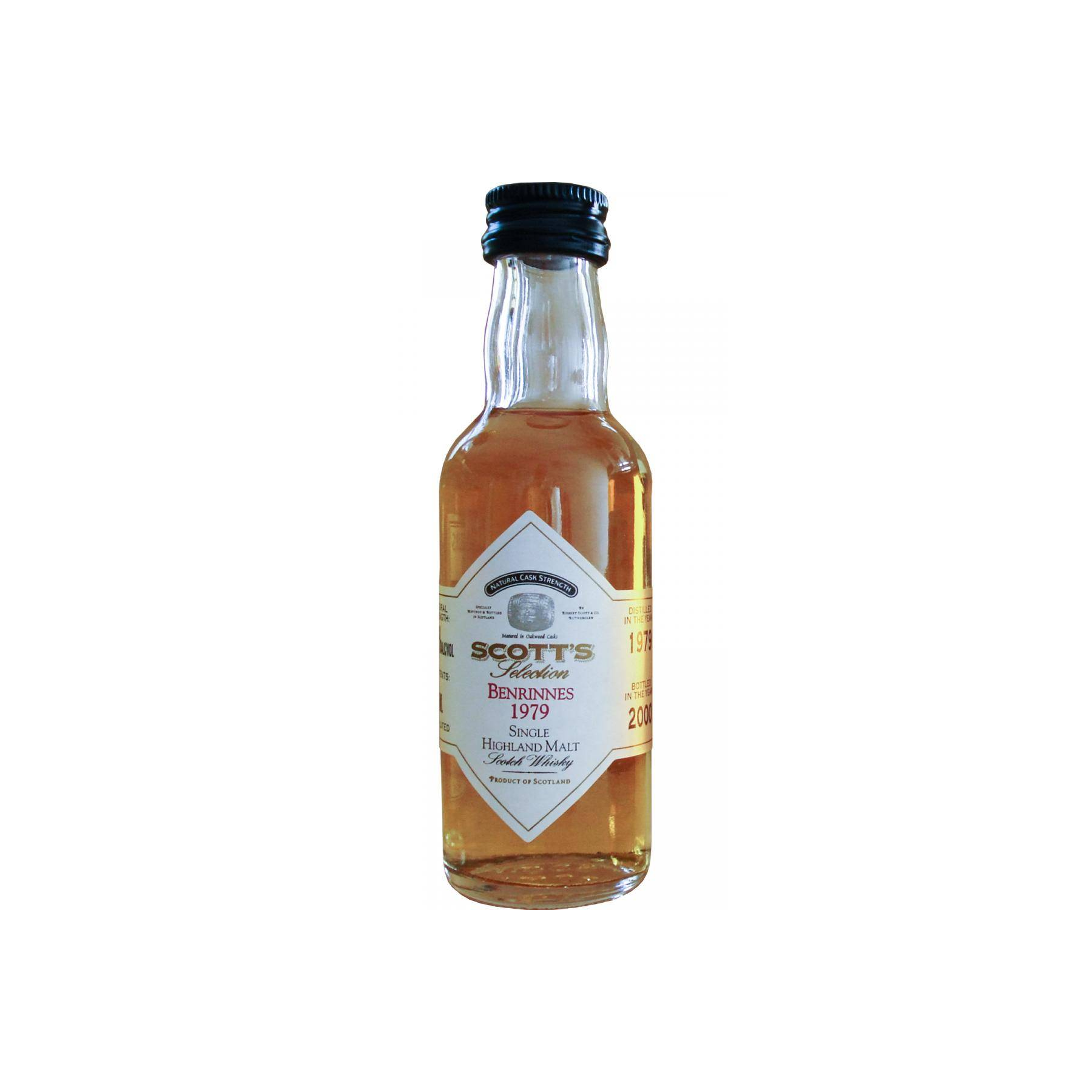 Benrinnes Miniature 1979 21 Years Single Malt Whisky 3