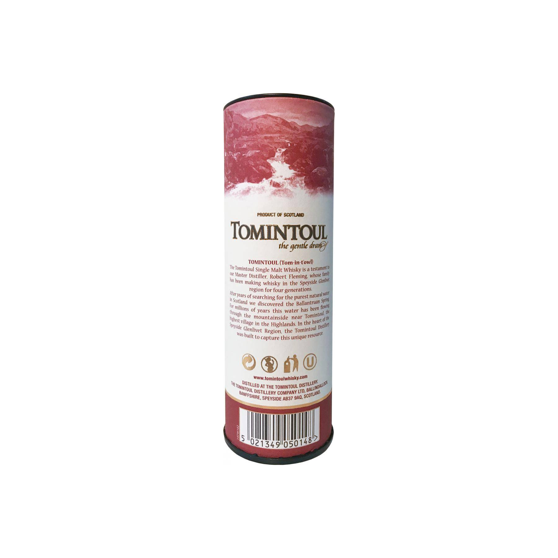 Tomintoul Miniature 14 Years Single Malt Whisky 3