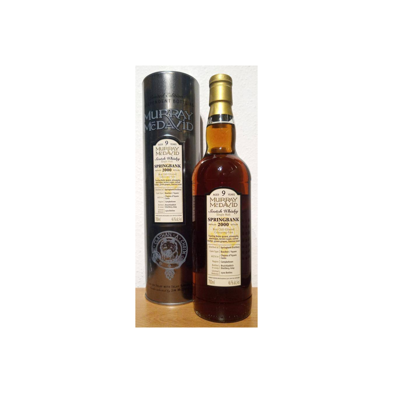 Springbank 2000 9 Years Single Malt Whisky