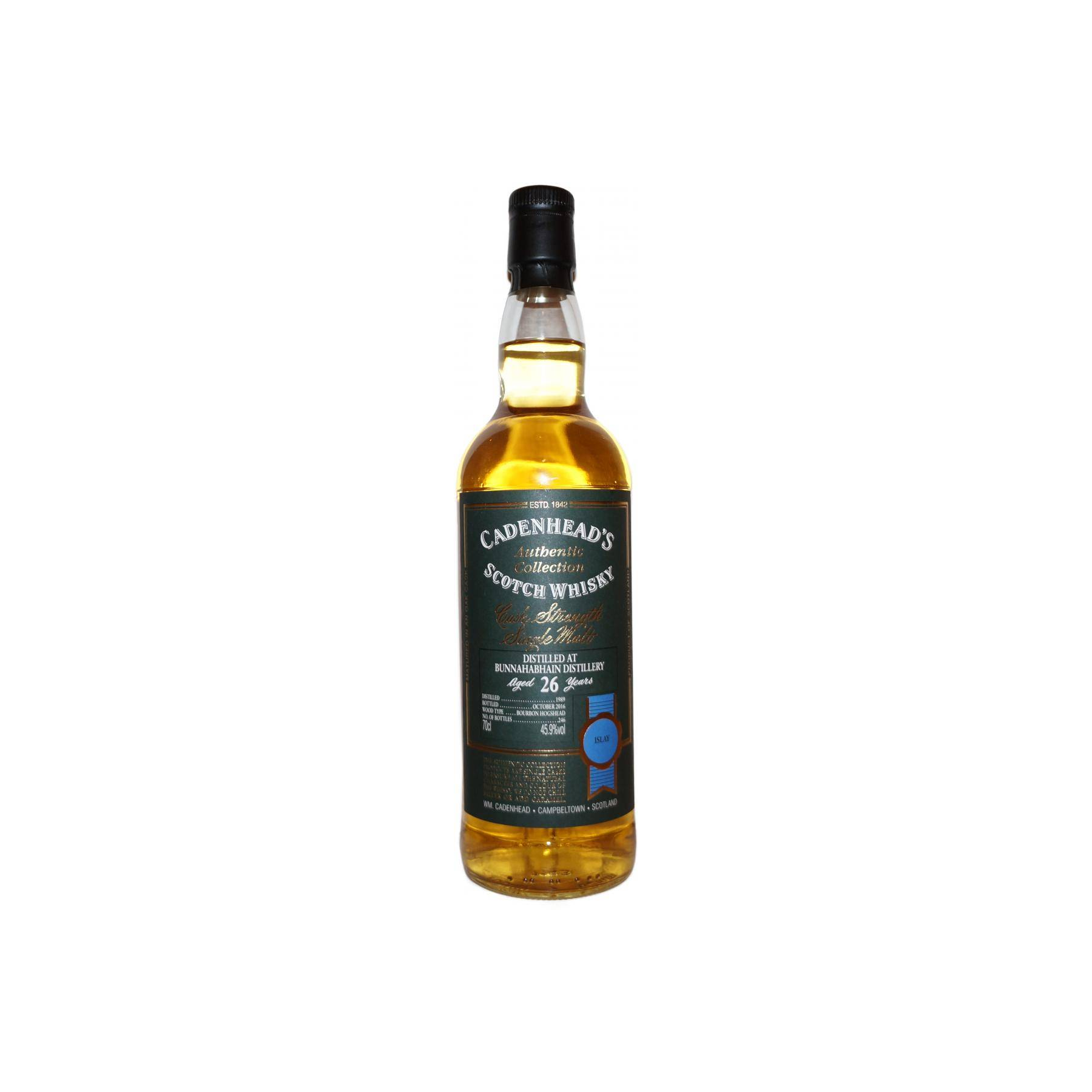 Bunnahabhain Authentic Collection 1989 26 Years Single Malt Whisky