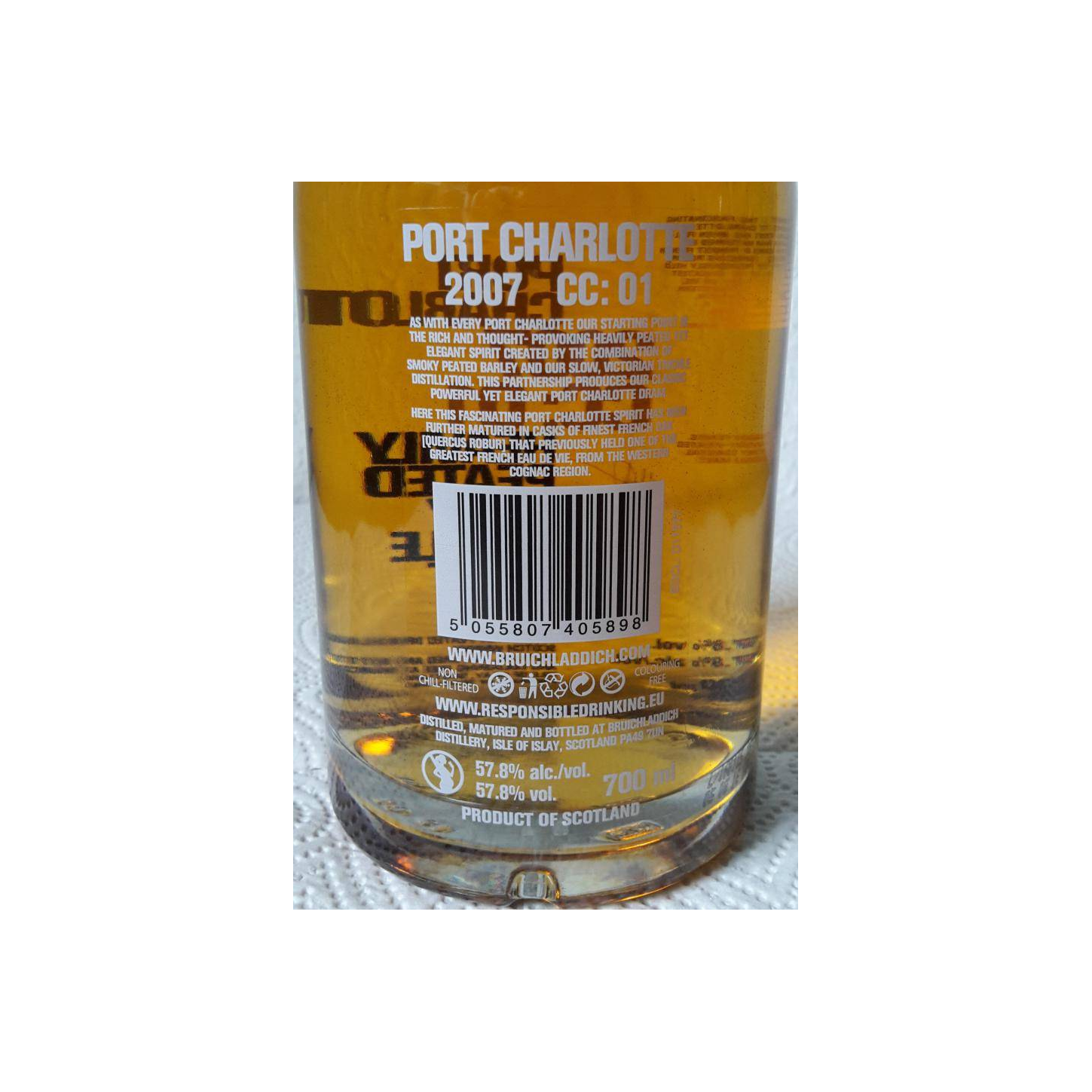 Port Charlotte 2007 8 Years Single Malt Whisky 3